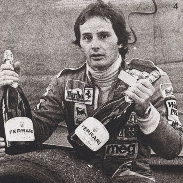 Gilles Villeneuve, lenda na mesa e na fórmula 1, ícone das duas Ferraris