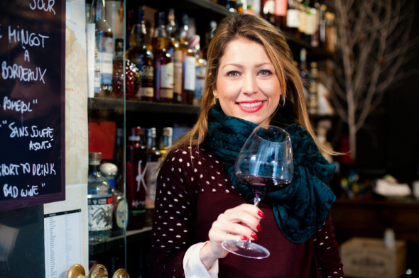 Marina Giuberti, a proprietária: credenciais inéditas para qualquer brasileiro. 