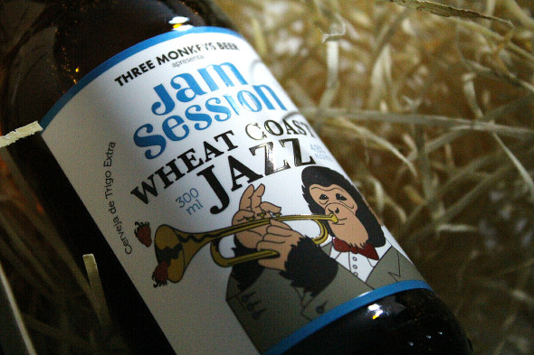 Session, trigo e West Coast, juntos para uma cerveja excelente e trocadilhos divertidos (Foto Pedro Mello e Souza)