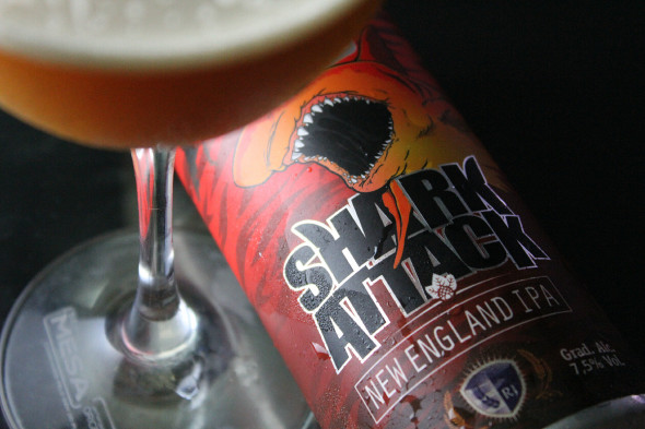 Shak Attack, uma das duas New England IPA da carioca Mistura Clássica (Foto Pedro Mello e Souza)