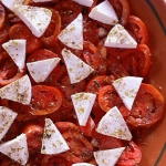 Cardápio de tomates